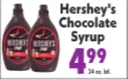 Marino's Supermarket Hershey's Chocolate Syrup offer