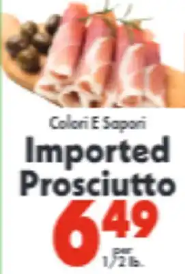 Marino's Supermarket Colori E Sapori Imported Prosciutto offer
