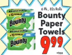 Marino's Supermarket Bounty Paper Towels offer
