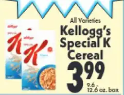 Marino's Supermarket Kellogg's Special K Cereal offer