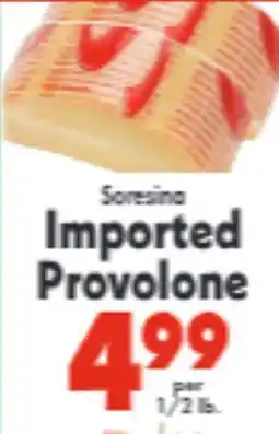 Marino's Supermarket Soresina Imported Provolone offer
