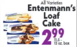 Marino's Supermarket Entenmann's Loaf Cake offer