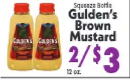Marino's Supermarket Gulden's Brown Mustard offer