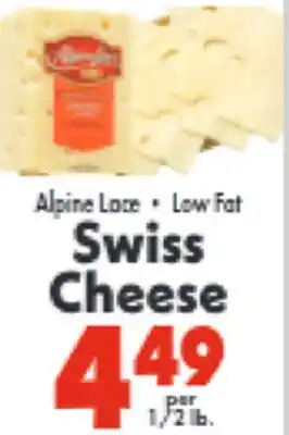 Marino's Supermarket Swiss Cheese offer