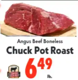 Marino's Supermarket Angus Beef Boneless Chuck Pot Roast offer