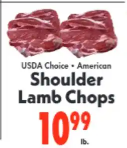Marino's Supermarket USDA Choice • American Shoulder Lamb Chops offer