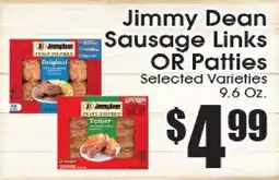 Supremo Foods Inc Jimmy Dean Sausage Links OR Patties offer