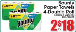 Supremo Foods Inc Bounty Paper Towels offer