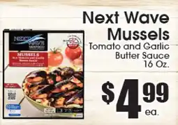 Supremo Foods Inc Next Wave Mussels offer