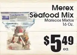 Supremo Foods Inc Merex Seafood Mix offer