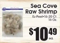 Supremo Foods Inc Sea Cove Raw Shrimp offer
