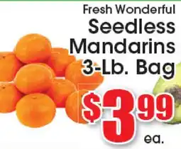 Supremo Foods Inc Fresh Wonderful Seedless Mandarins offer