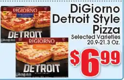 Supremo Foods Inc DiGiorno Detroit Style Pizza offer