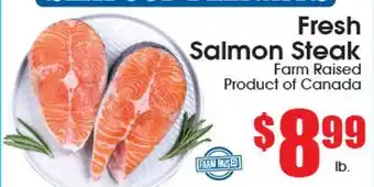 Supremo Foods Inc Fresh Salmon Steak offer