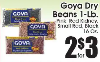Supremo Foods Inc Goya Dry Beans offer