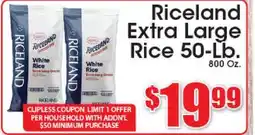 Supremo Foods Inc Riceland Extra Large Rice offer