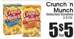 Supremo Foods Inc Crunch 'n Munch offer