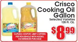 Supremo Foods Inc Crisco Cooking Oil offer
