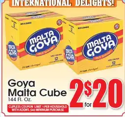 Supremo Foods Inc Goya Malta Cube offer