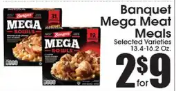 Supremo Foods Inc Banquet Mega Meat Meals offer