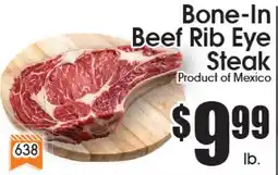 Supremo Foods Inc Bone-In Beef Rib Eye Steak offer