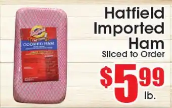 Supremo Foods Inc Hatfield Imported Ham offer
