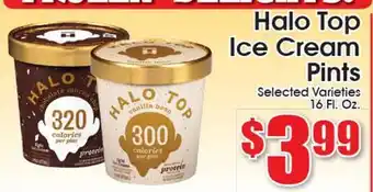 Supremo Foods Inc Halo Top Ice Cream Pints offer