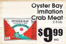 Supremo Foods Inc Oyster Bay Imitation Crab Meat offer