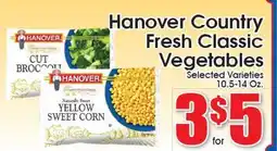 Supremo Foods Inc Hanover Country Fresh Classic Vegetables offer
