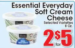 Supremo Foods Inc Essential Everyday Soft Cream Cheese offer