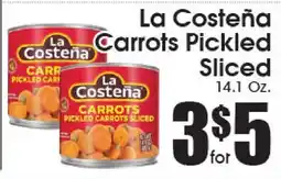 Supremo Foods Inc La Costeña Carrots Pickled Sliced offer