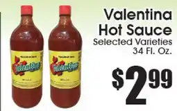 Supremo Foods Inc Valentina Hot Sauce offer