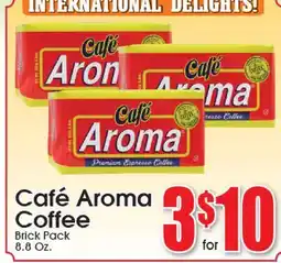 Supremo Foods Inc Café Aroma Coffee offer