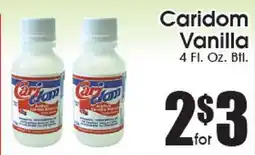 Supremo Foods Inc Caridom Vanilla offer