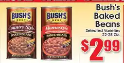 Supremo Foods Inc Bush's Baked Beans offer