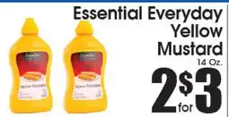 Supremo Foods Inc Essential Everyday Yellow Mustard offer