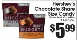 Supremo Foods Inc Hershey's Chocolate Share Size Candy offer