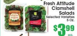 Supremo Foods Inc Fresh Attitude Clamshell Salads offer