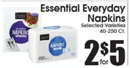 Supremo Foods Inc Essential Everyday Napkins offer