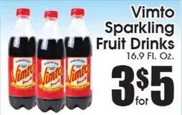 Supremo Foods Inc Vimto Sparkling Fruit Drinks offer