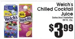 Supremo Foods Inc Welch's Chilled Cocktail Juice offer