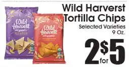 Supremo Foods Inc Wild Harverst Tortilla Chips offer