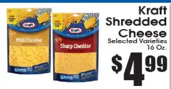 Supremo Foods Inc Kraft Shredded Cheese offer