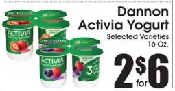 Supremo Foods Inc Dannon Activia Yogurt offer