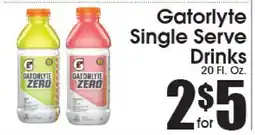 Supremo Foods Inc Gatorlyte Single Serve Drinks offer
