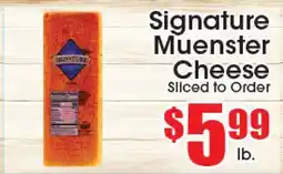Supremo Foods Inc Signature Muenster Cheese offer