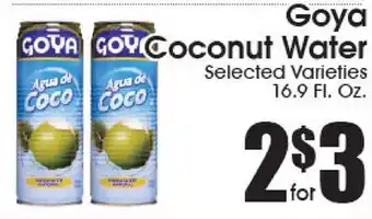 Supremo Foods Inc Goya Coconut Water offer