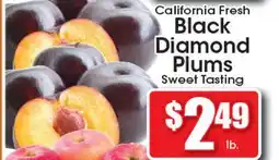 Supremo Foods Inc Black Diamond Plums offer