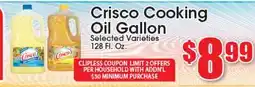 Supremo Foods Inc Crisco Cooking Oil Gallon offer