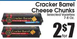 Supremo Foods Inc Cracker Barrel Cheese Chunks offer